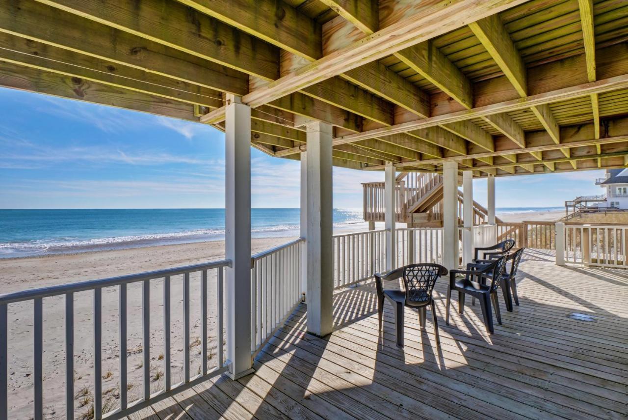 Villa 4194 Island Drive - Oceanfront, Community Pool à North Topsail Beach Extérieur photo