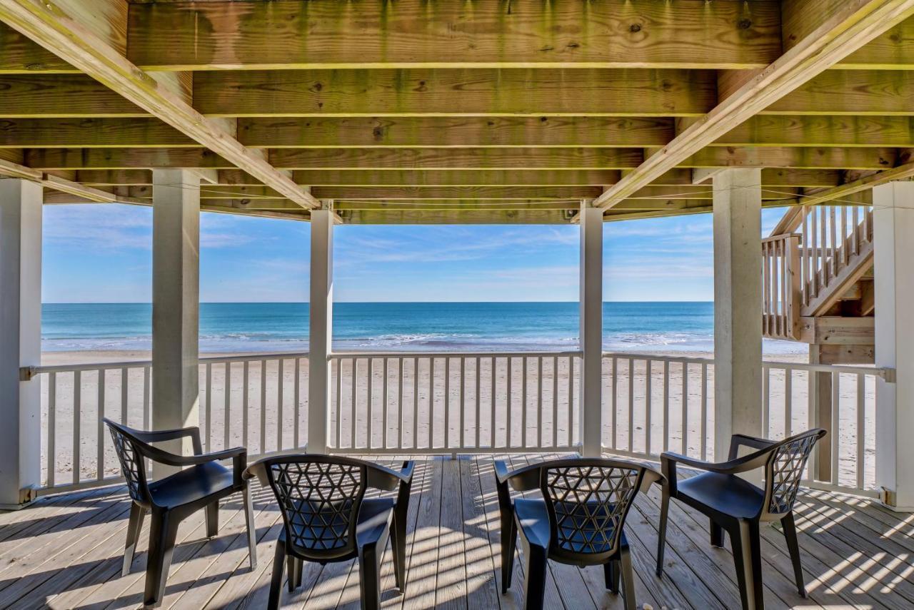 Villa 4194 Island Drive - Oceanfront, Community Pool à North Topsail Beach Extérieur photo