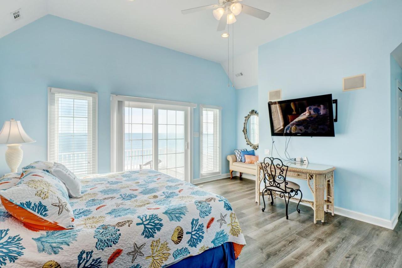 Villa 4194 Island Drive - Oceanfront, Community Pool à North Topsail Beach Extérieur photo