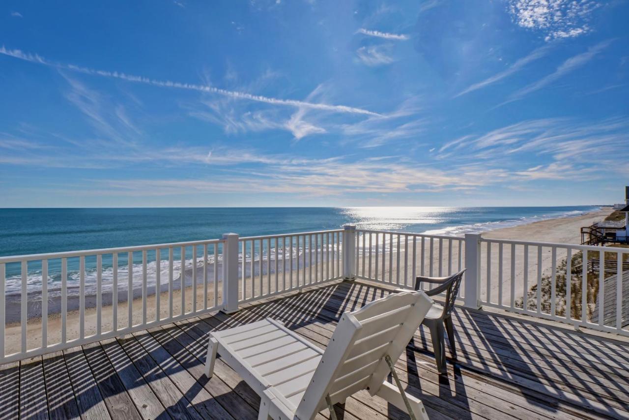 Villa 4194 Island Drive - Oceanfront, Community Pool à North Topsail Beach Extérieur photo