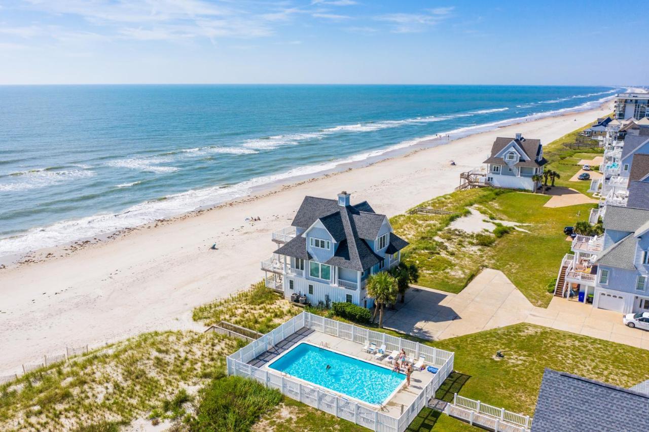 Villa 4194 Island Drive - Oceanfront, Community Pool à North Topsail Beach Extérieur photo