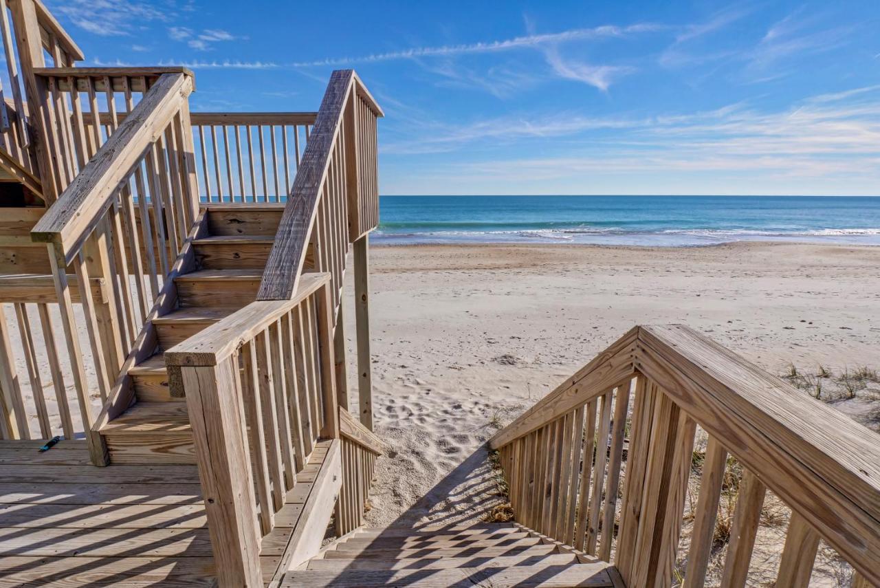 Villa 4194 Island Drive - Oceanfront, Community Pool à North Topsail Beach Extérieur photo