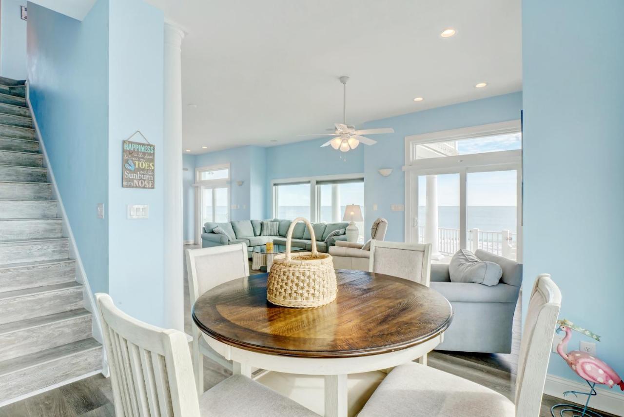 Villa 4194 Island Drive - Oceanfront, Community Pool à North Topsail Beach Extérieur photo