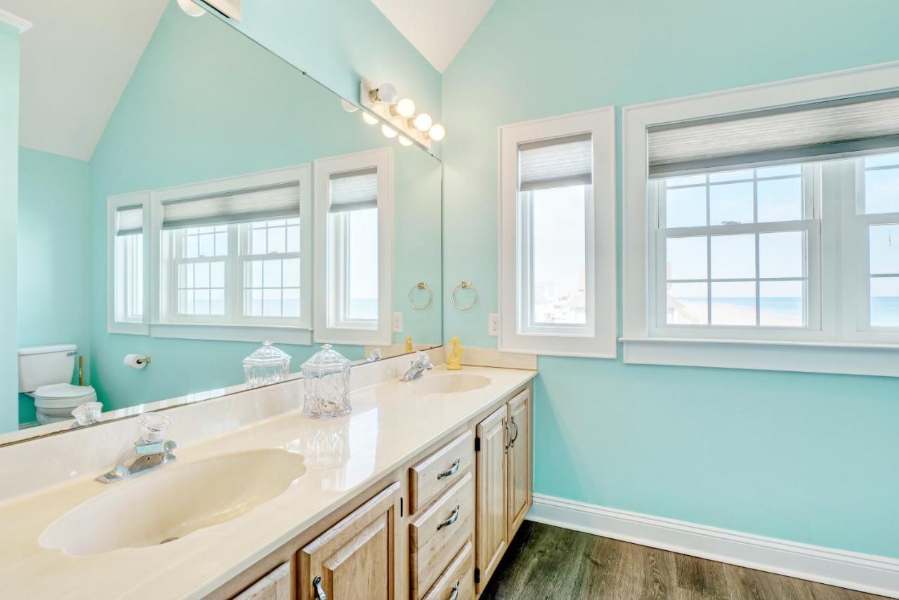 Villa 4194 Island Drive - Oceanfront, Community Pool à North Topsail Beach Extérieur photo