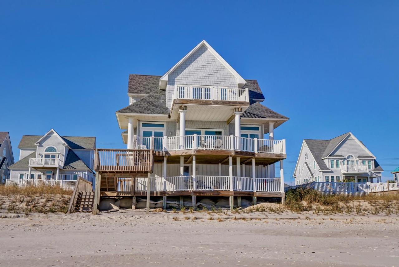 Villa 4194 Island Drive - Oceanfront, Community Pool à North Topsail Beach Extérieur photo