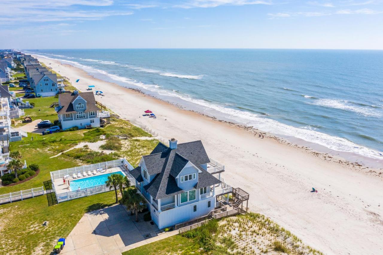 Villa 4194 Island Drive - Oceanfront, Community Pool à North Topsail Beach Extérieur photo